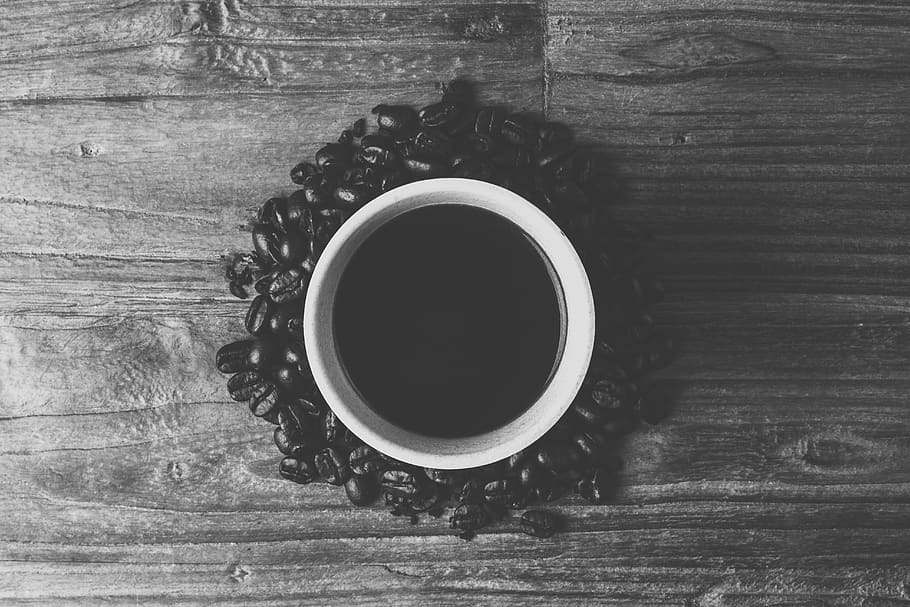 liquid, morning, beans, coffee, refreshment, food and drink HD wallpaper