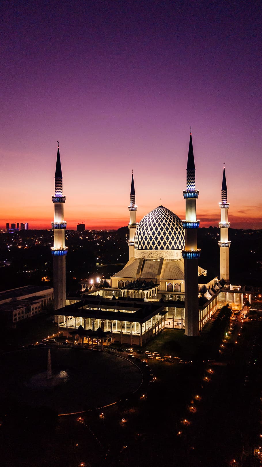 HD wallpaper malaysia, shah alam, masjid sultan salahuddin abdul aziz