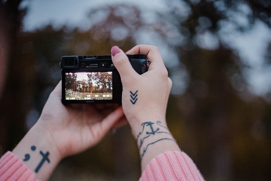Minimalist Photo Camera Tattoos  tattooers