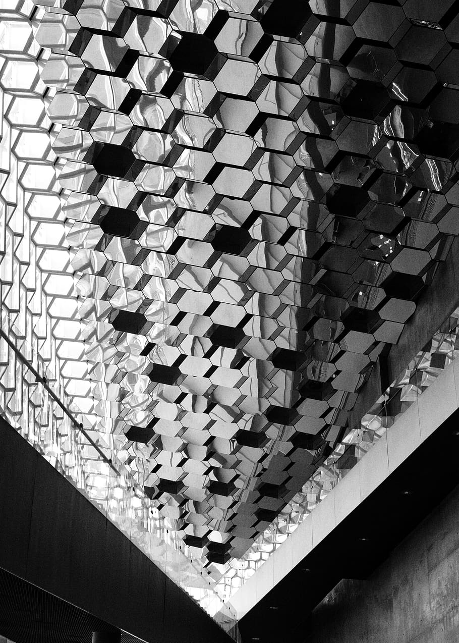 reykjavik, low angle view, no people, architecture, indoors HD wallpaper