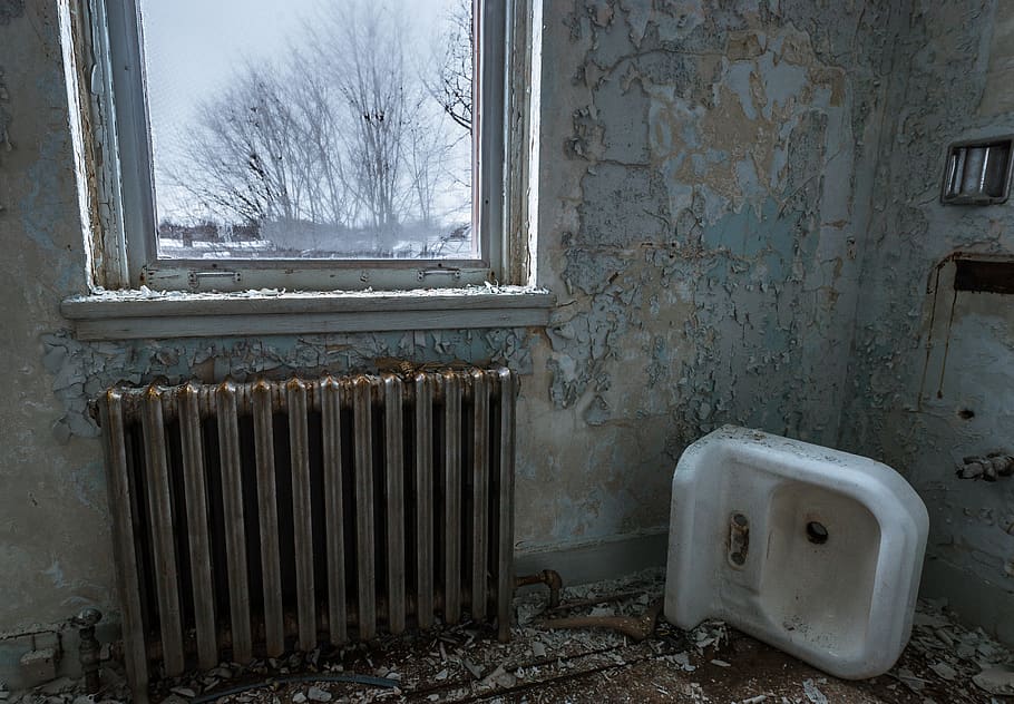 urbex, interior, decay, abandoned, window, no people, day, damaged HD wallpaper