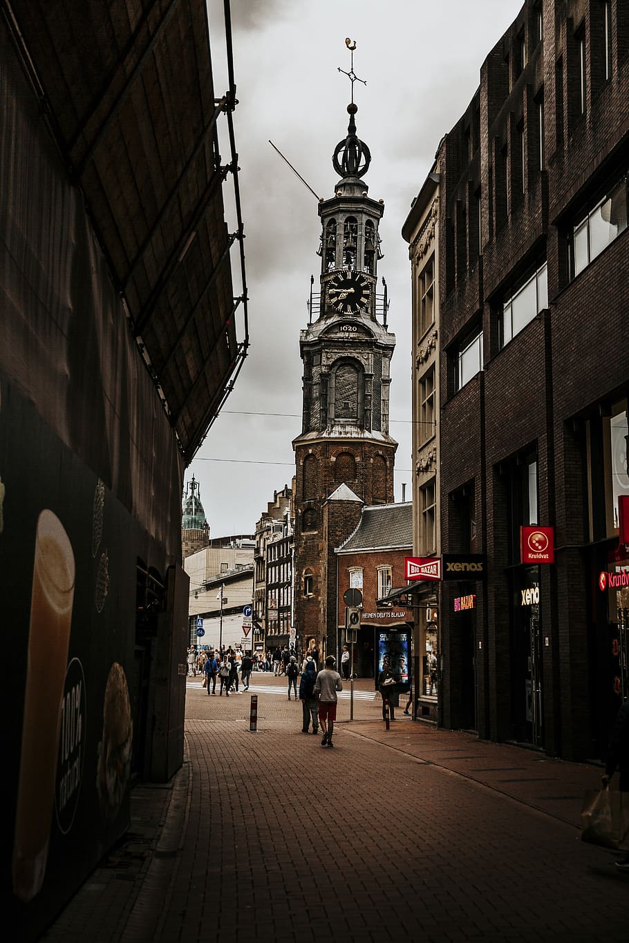 architecture, person, pedestrian, human, tower, building, path HD wallpaper