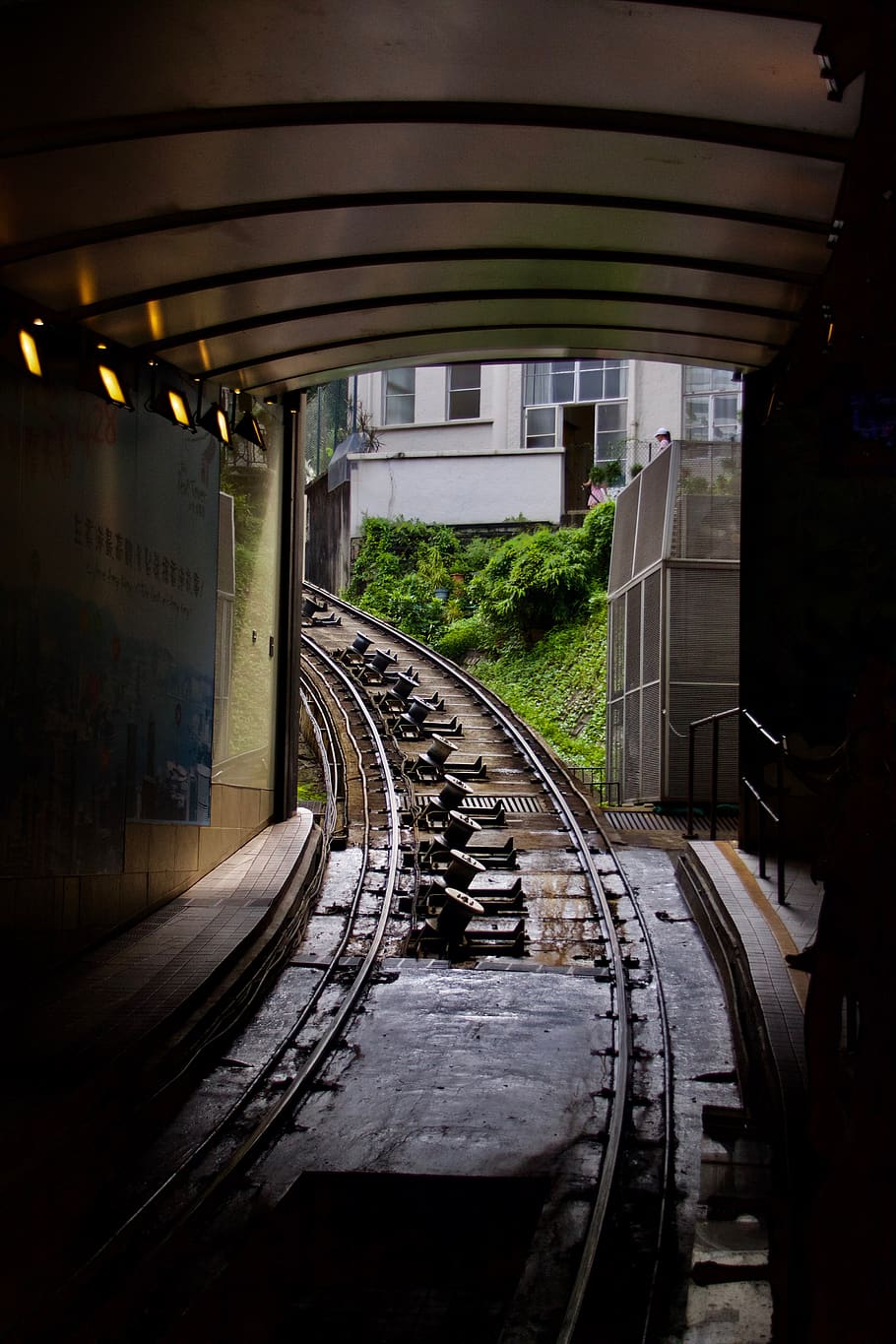 train rails during daytime, railway, train track, transportation HD wallpaper