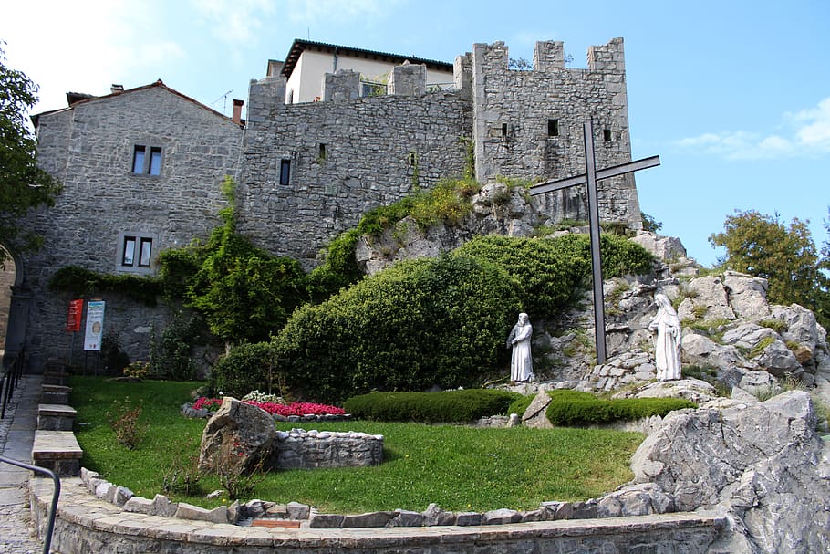 sanctuary, castelmonte, italy, architecture, built structure HD wallpaper