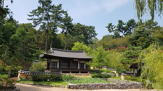 Thưởng thức vẻ đẹp của kiến trúc truyền thống Hàn Quốc với bức ảnh HD Hanok Building Traditional. Hãy chìm đắm trong sự tinh tế và độc đáo của các công trình kiến trúc đặc trưng của Hàn Quốc.