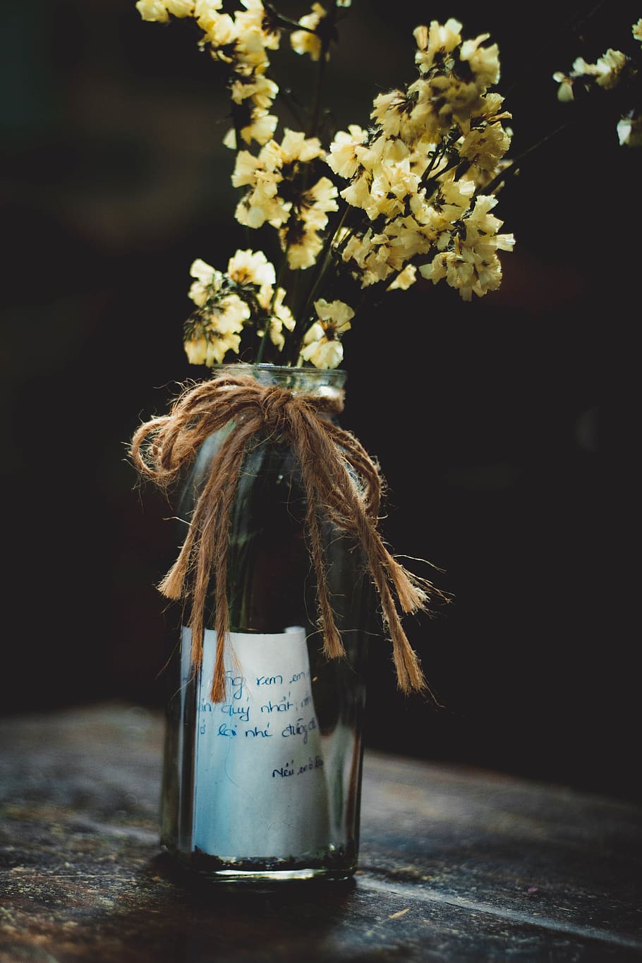 Photo of Flowers in Bottle, bloom, blossom, blur, decor, delicate HD wallpaper