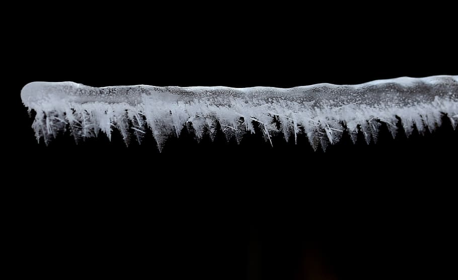frozen, snow, winter, icicles, frost, cold temperature, no people HD wallpaper