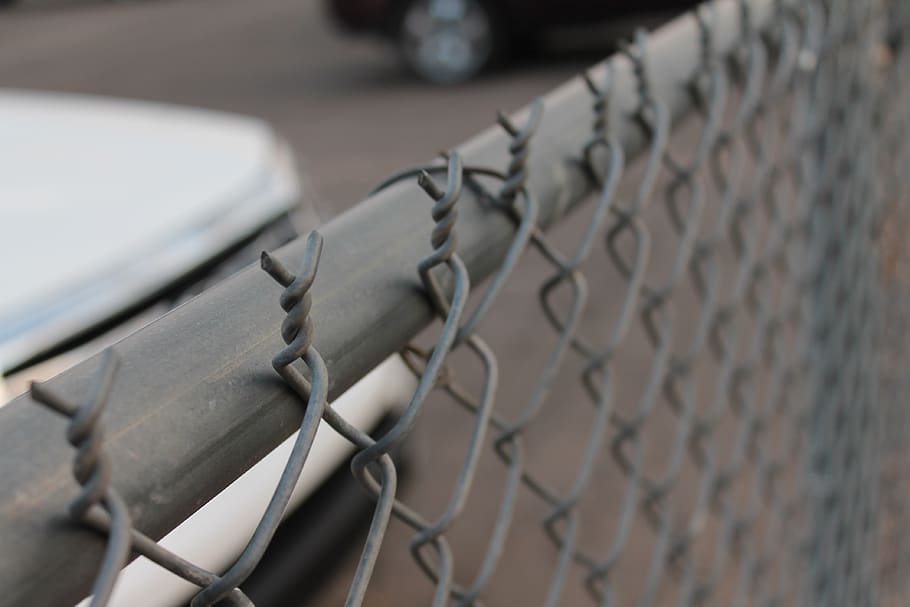 chain link, fence, sharp, boundary, danger, barrier, metal HD wallpaper
