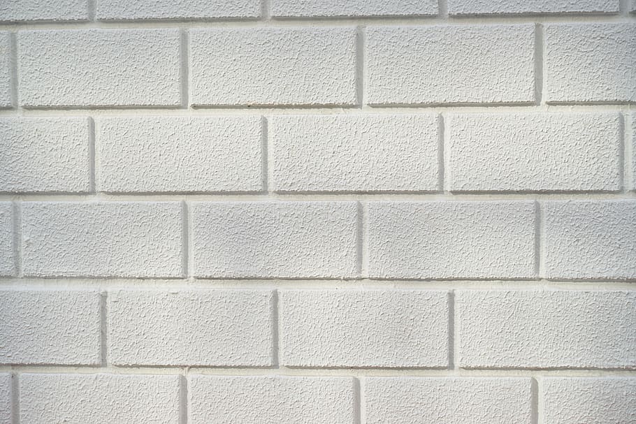 brick, wall, white, texture, pattern, stone, architecture, blocks, HD wallpaper