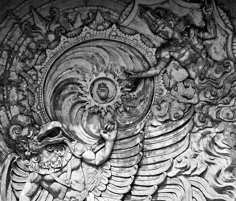 indonesia, bali, pattern, art and craft, representation, architecture HD wallpaper