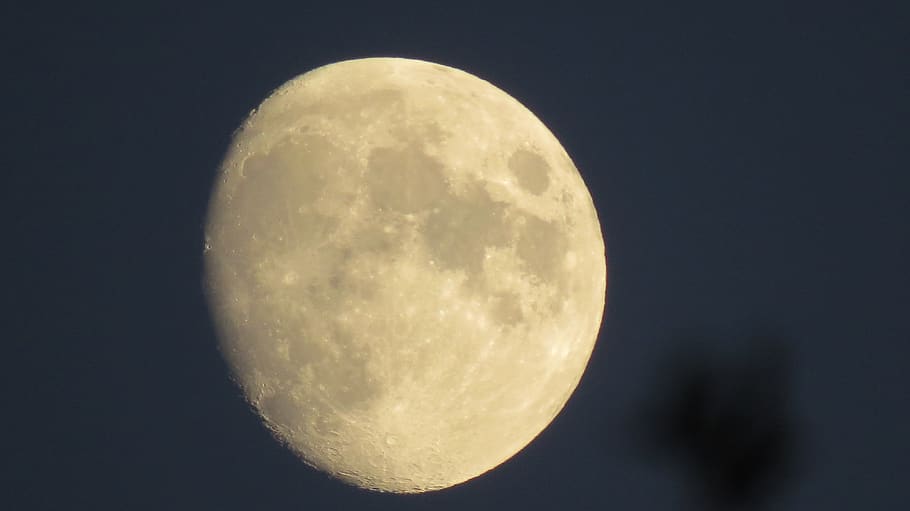 moon, full, sky, night, space, astronomy, full moon, nature HD wallpaper
