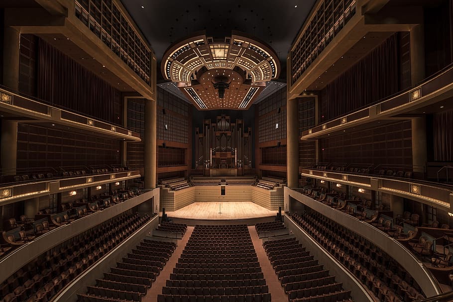 hall, symphony, auditorium, construction, architecture, keep HD wallpaper