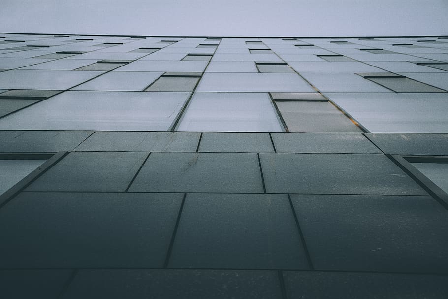 Low-angle Photography of High-rise Building, architectural design HD wallpaper