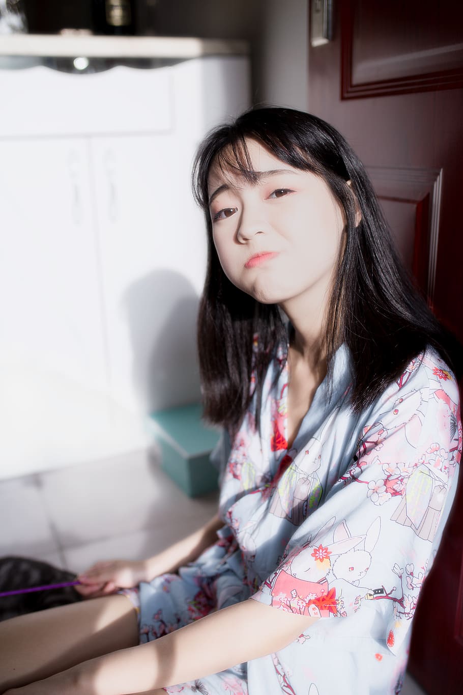 asian, girl, real people, one person, indoors, young adult HD wallpaper