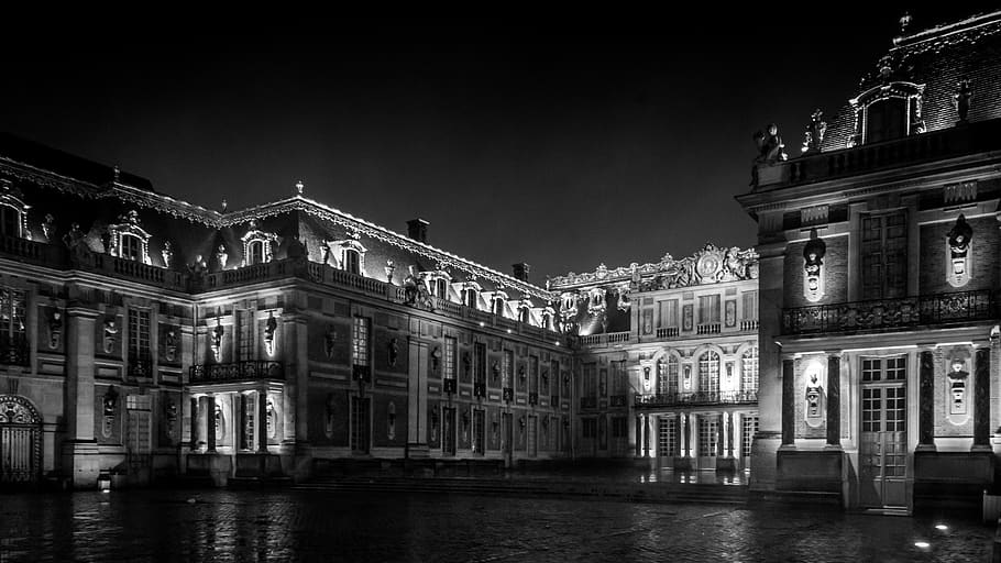 france, versailles, architecture, building exterior, built structure HD wallpaper