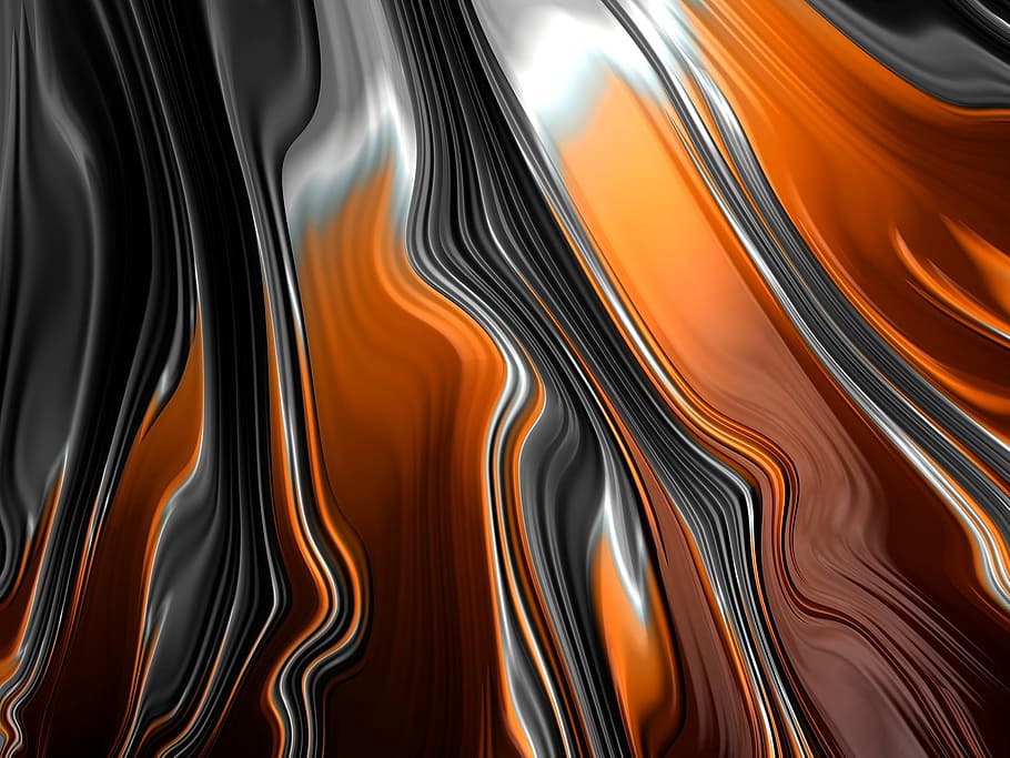 fractal, design, texture, background, mathematical, abstract HD wallpaper