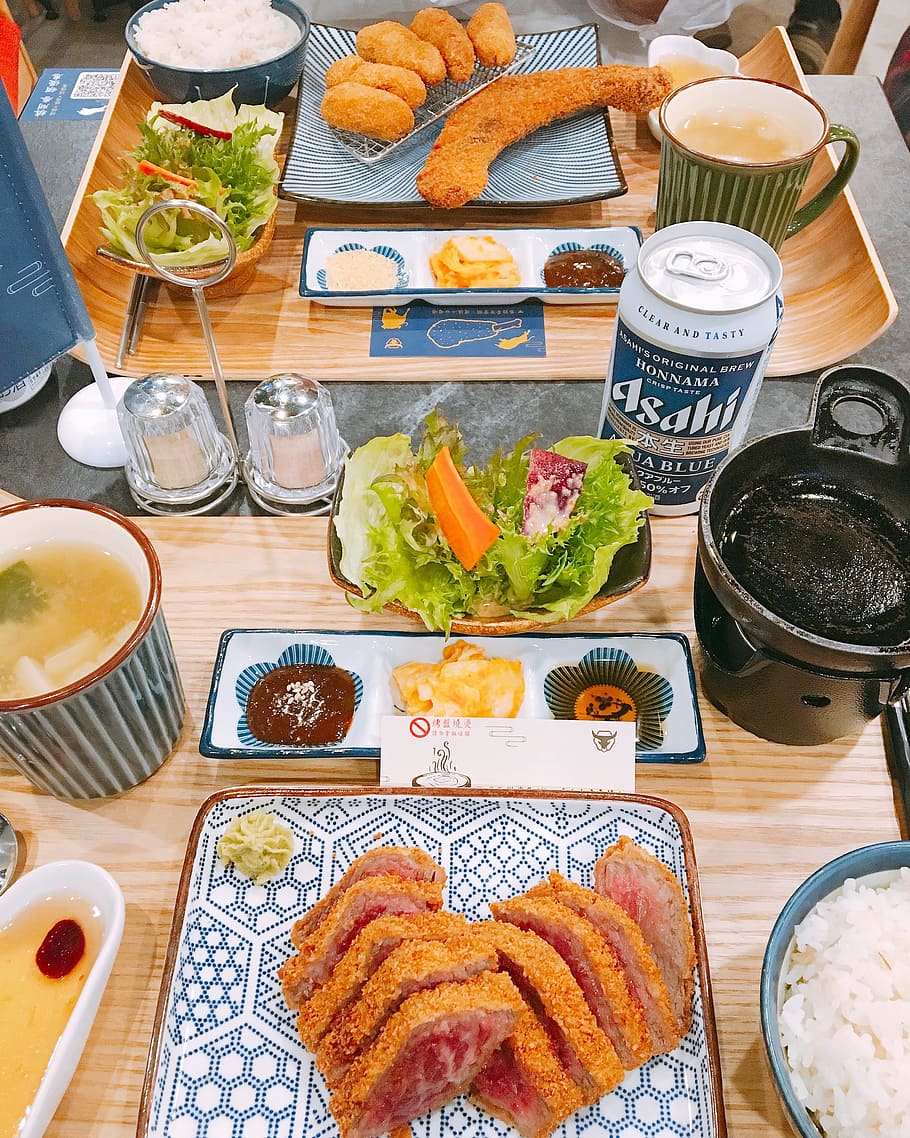 Fried Food on Plate, beer, bowls, close -up, close-up, cooking HD wallpaper