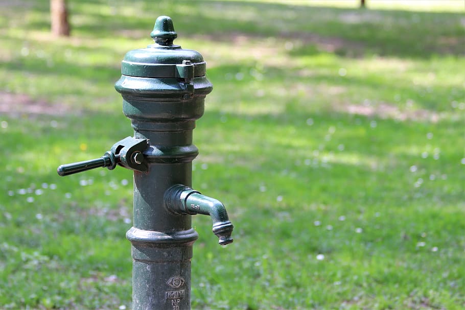 water pump, hydrant, drinkable water, park, nature, outdoor HD wallpaper