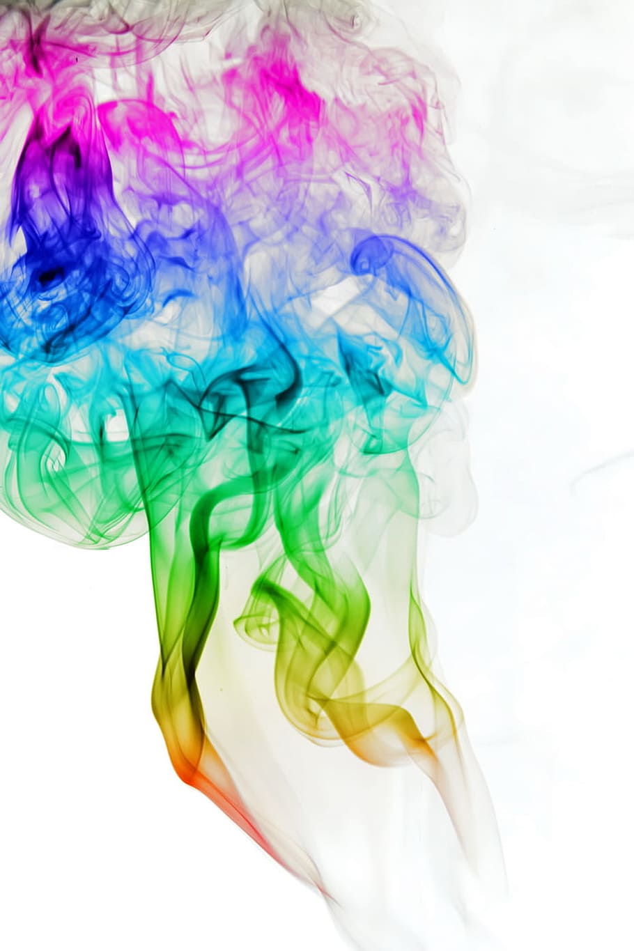 abstract, aroma, aromatherapy, background, color, smell, smoke HD wallpaper
