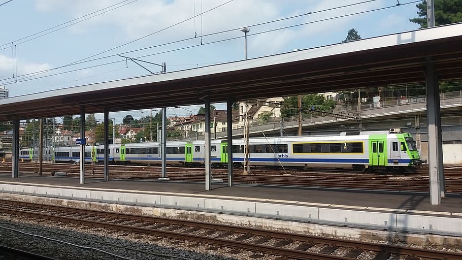 switzerland, bern, rail transportation, railroad track, mode of transportation HD wallpaper