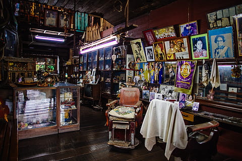 photo collection, shop, chair, cafe, restaurant, barber shop HD wallpaper