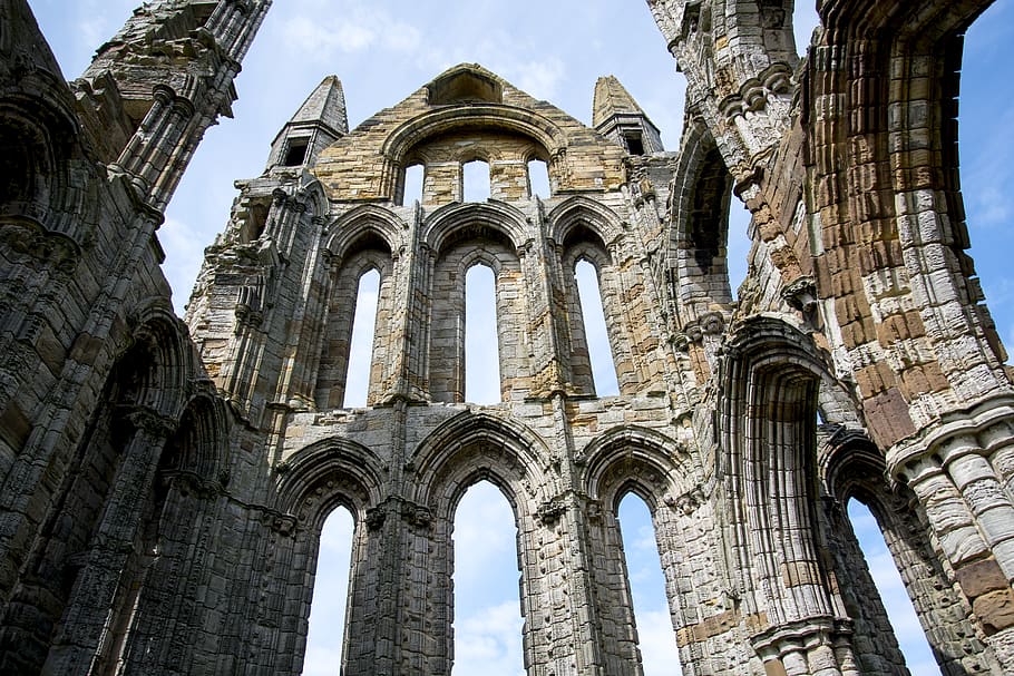 Large Architectural Building, ancient, arches, architecture, art HD wallpaper