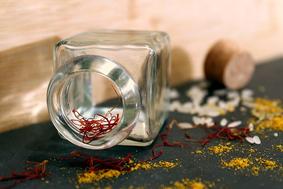 saffron, rice, curry, paella, spice, market, taste, crocus HD wallpaper