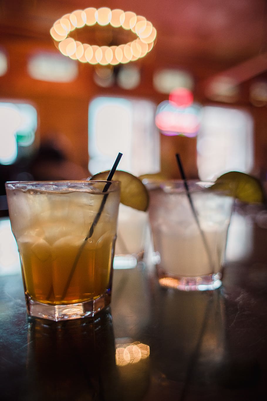 cocktail drink, alcohol, beverage, beer, glass, lemonade, bar HD wallpaper