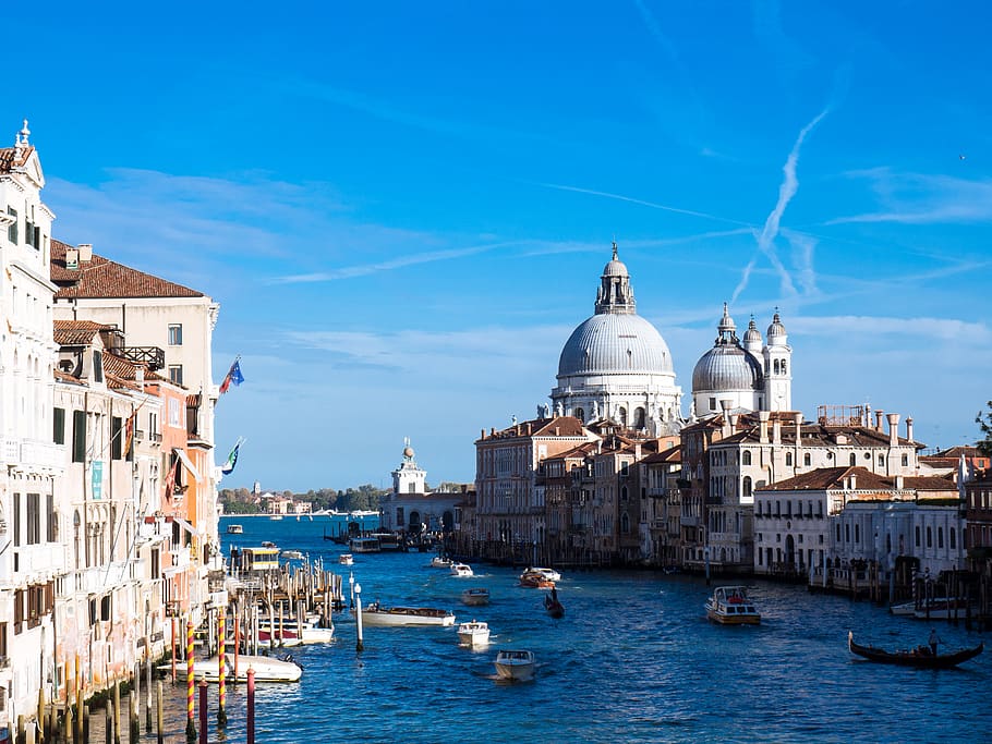 HD wallpaper: italy, venice, pont dell'accademia, tourism, visiting ...