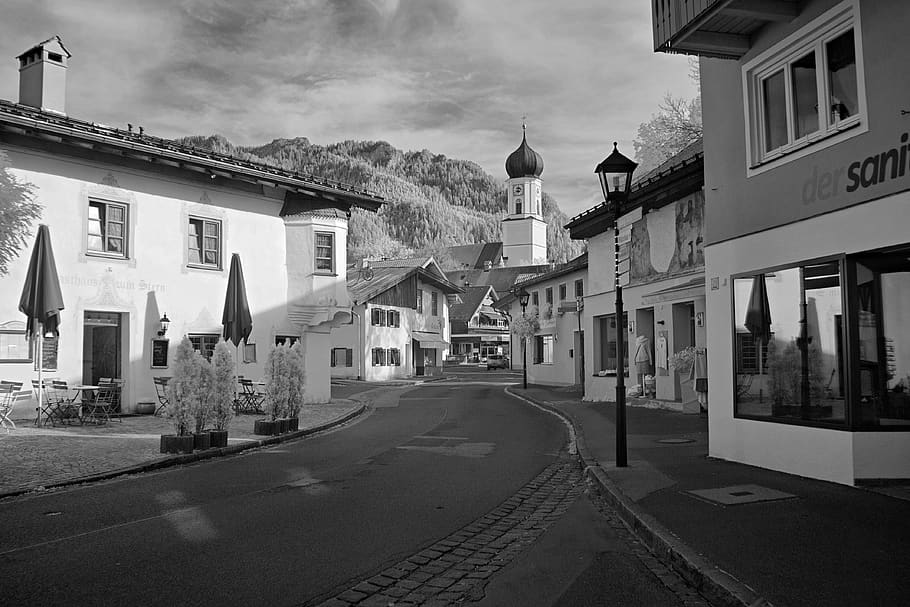 germany, oberammergau, architecture, building exterior, built structure HD wallpaper