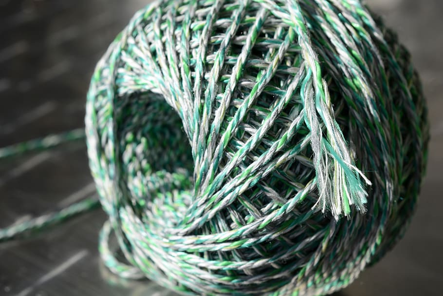 cord, pack cord, end, strapping, tie, secure, rolled up, thread HD wallpaper