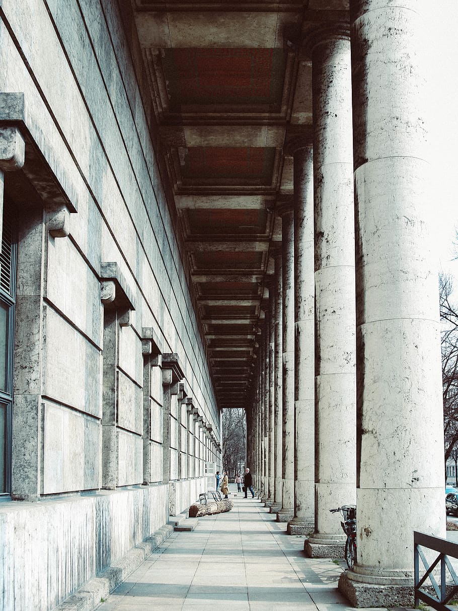 germany, munich, minimal, building, buildings, architexture HD wallpaper