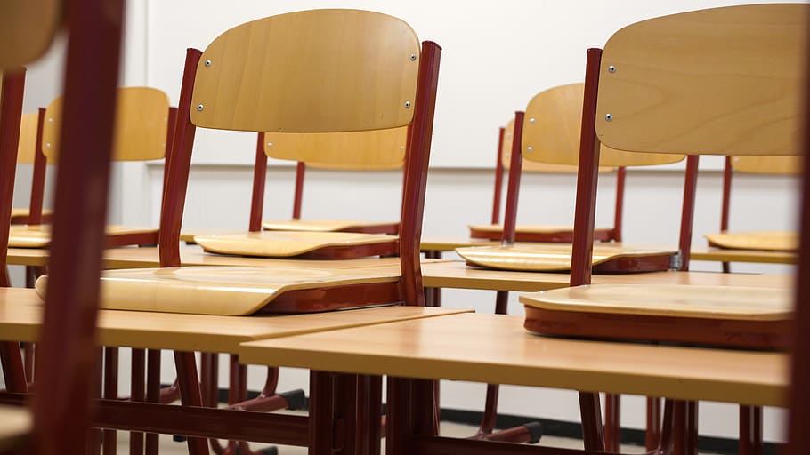 Chairs and Table at Home, class, classroom, college, comfort