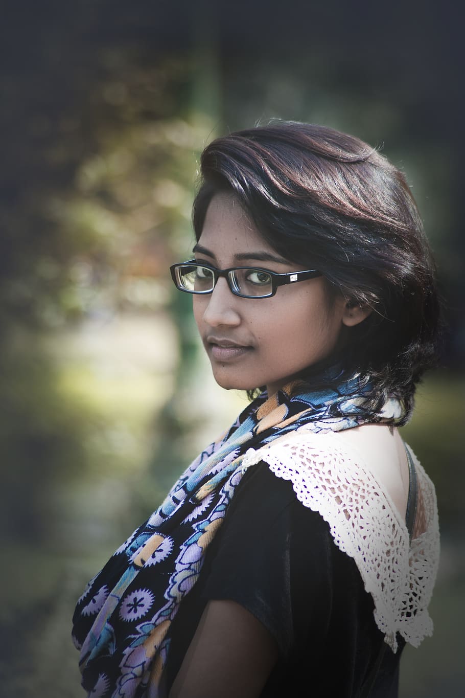 india, kolkata, indian, portrait, lady, glasses, eye, people, HD wallpaper