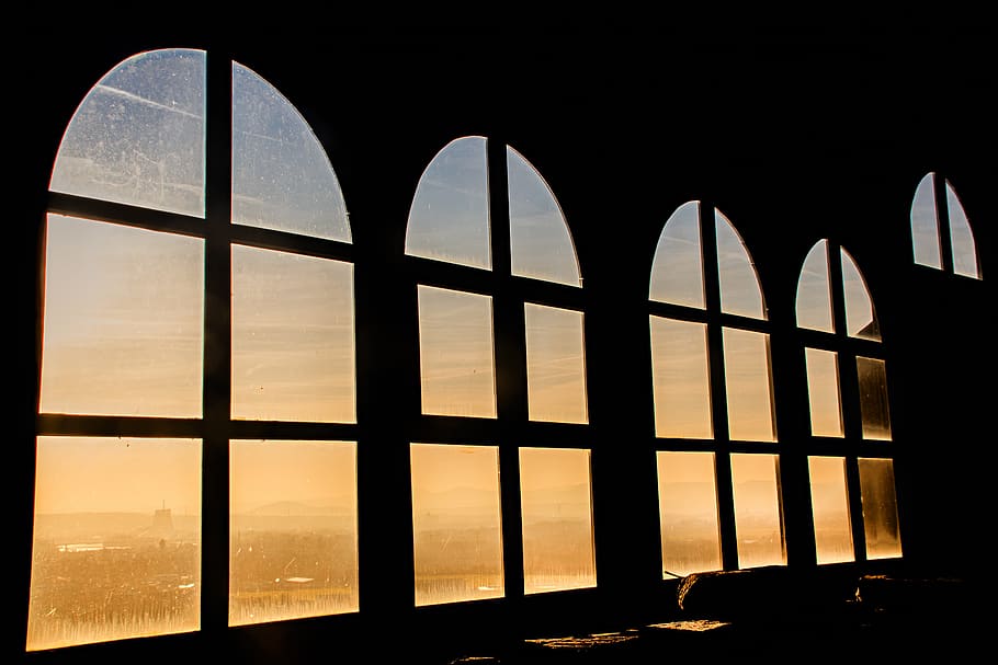 architecture, building, window, front window, view, window grilles HD wallpaper