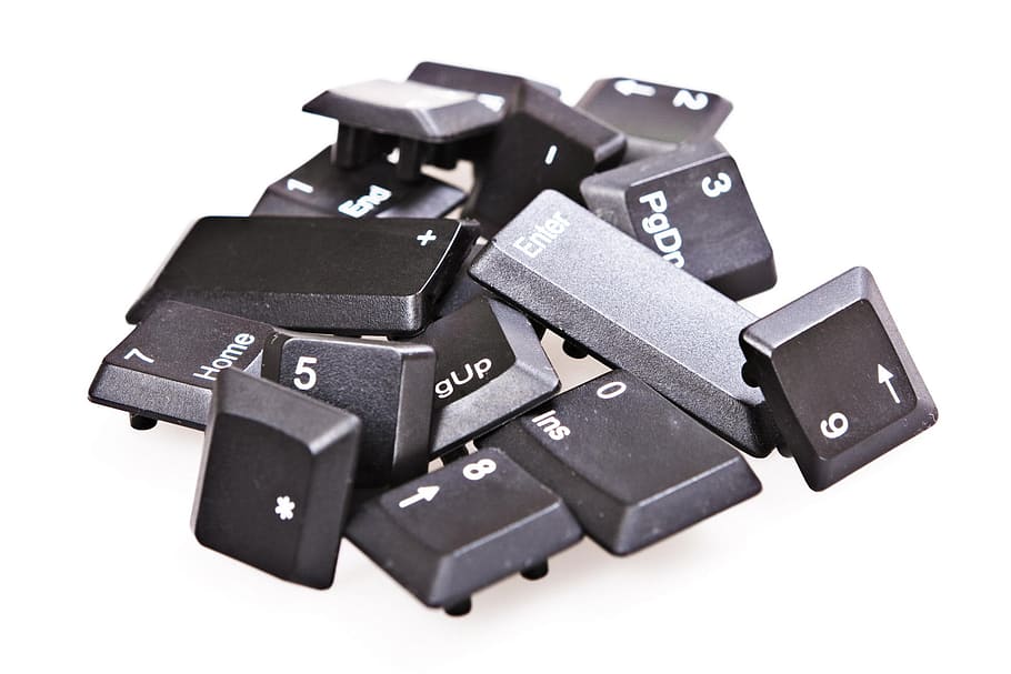 buttons, computer, isolated, key, keyboard, letter, online HD wallpaper