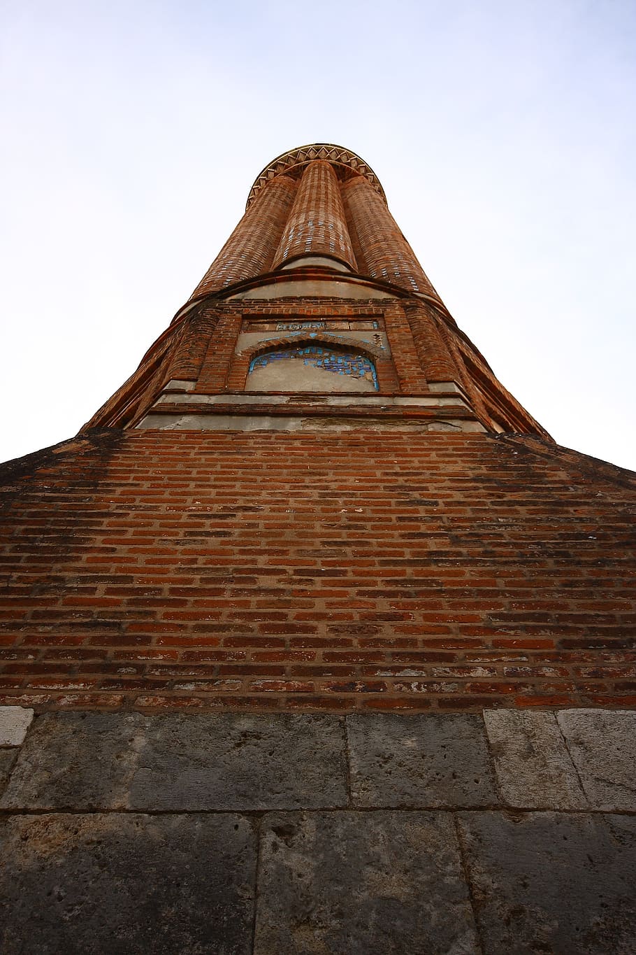 architecture, brick, red, cami, minaret, antalya, turkey, frontline HD wallpaper