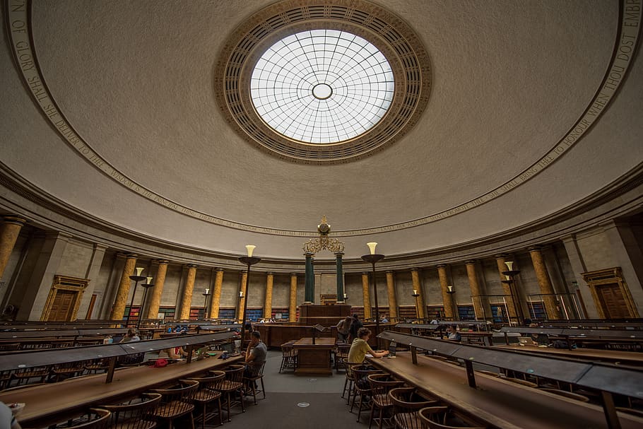 Room Interior, architecture, building, ceiling, dome, indoors HD wallpaper