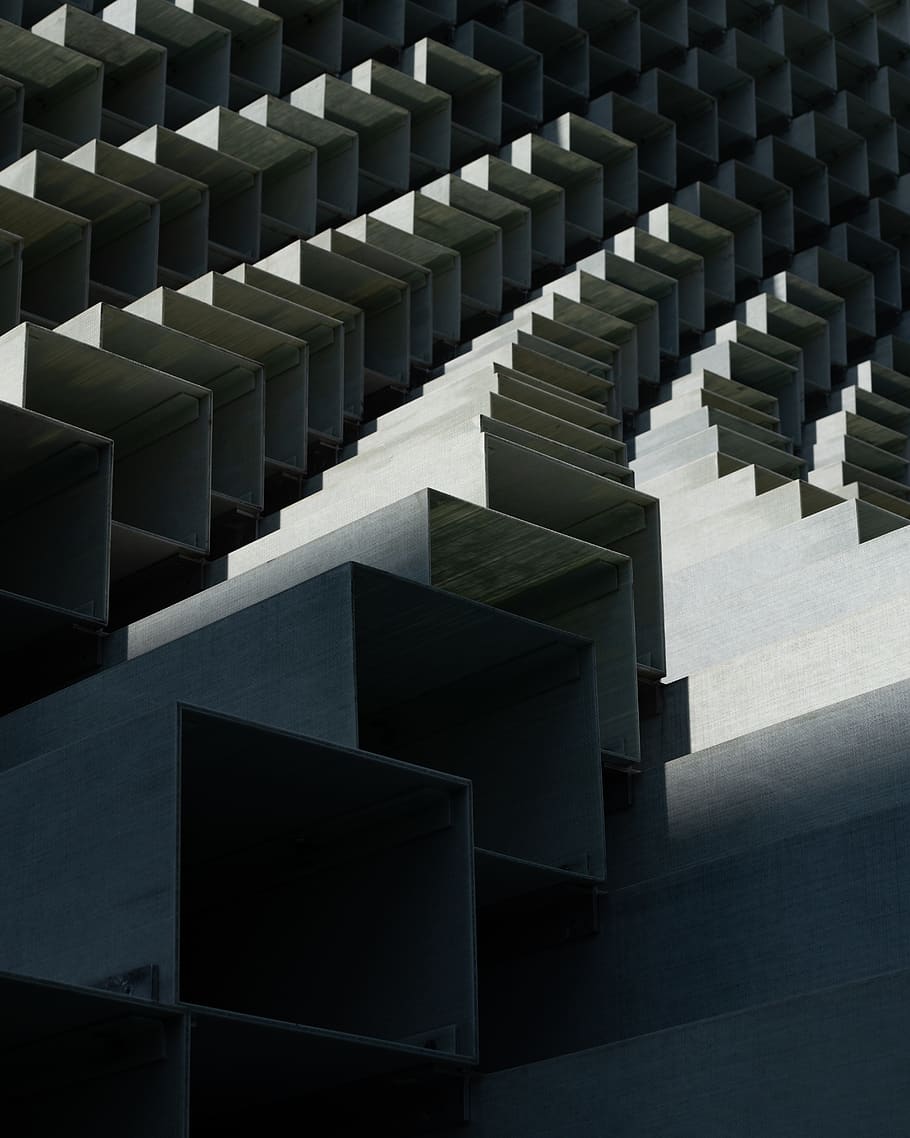 Computer Graphics Wallpaper, architecture, auditorium, boxes HD wallpaper