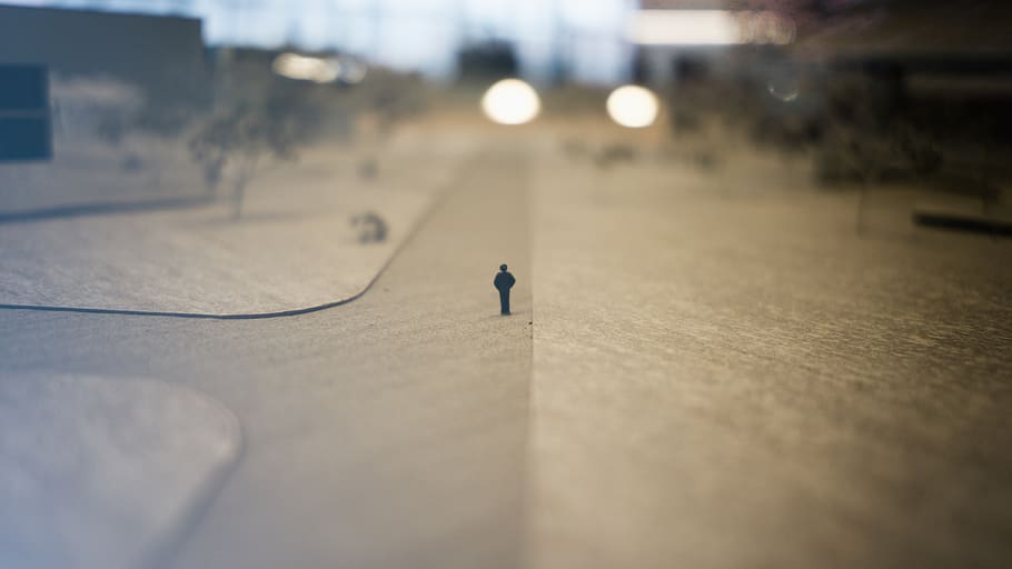 canada, toronto, miniature, city, architecture, selective focus HD wallpaper