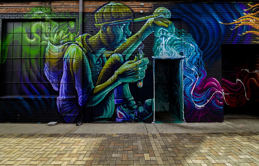 HD wallpaper: creative, spraypaint, colorful, street art, urban, graffiti |  Wallpaper Flare