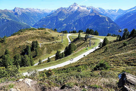 finkenberg, austria, mountain, hike, holidays, nature, autumn HD wallpaper