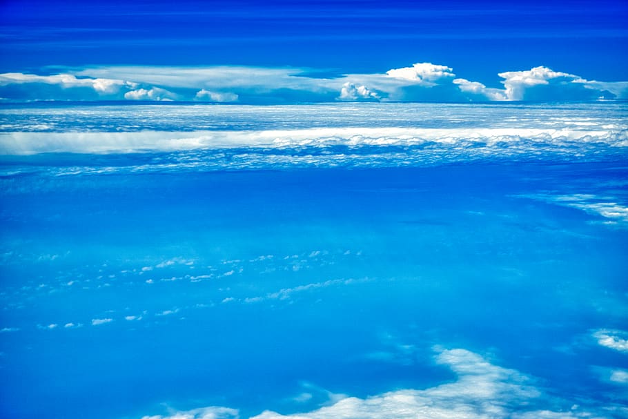 cloud - sky, blue, cloudscape, scenics - nature, beauty in nature HD wallpaper