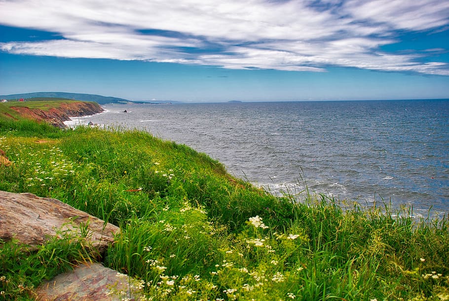 nature, sky, water, panoramic, landscape, outdoors, sea, seascape HD wallpaper