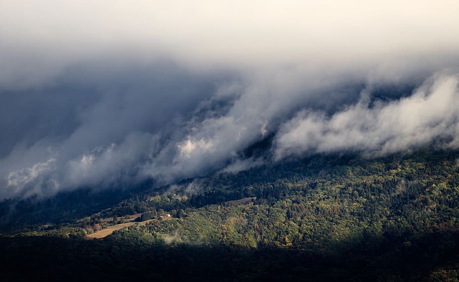 cloudy sky during daytime, environment, cloud - sky, scenics - nature HD wallpaper