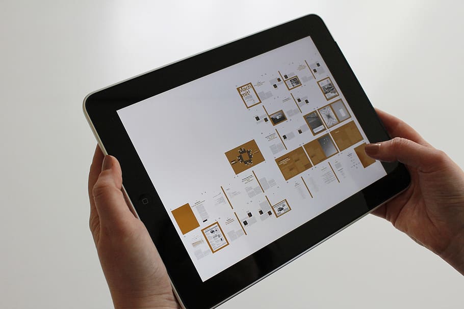 Person Holding Black Ipad, connection, device, digital, electronics HD wallpaper