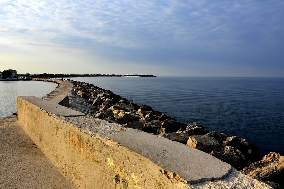 landscape, water, sea, sky, horizon over water, scenics - nature HD wallpaper