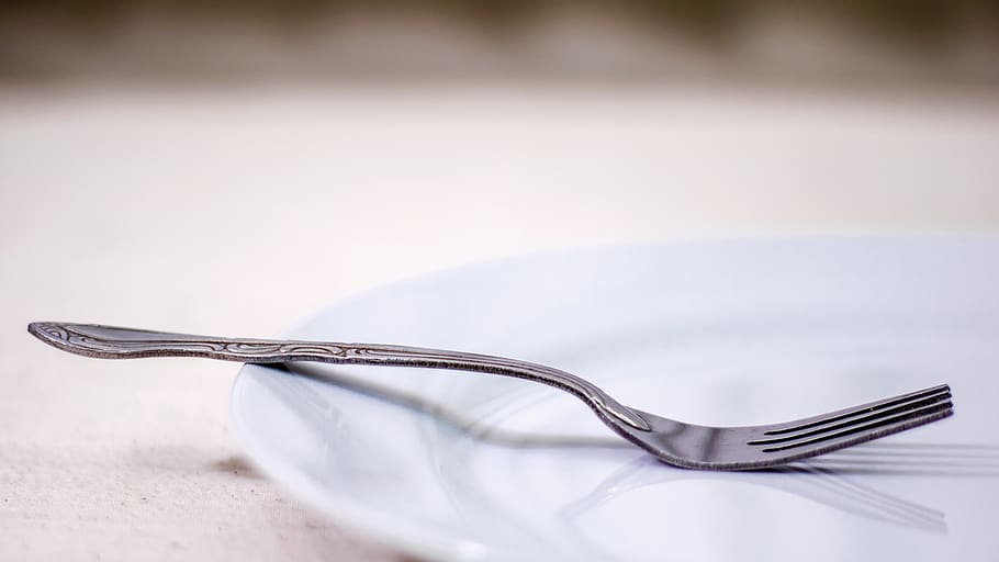 fork, plate, table, food, delicious, eat, event, festive, kitchen HD wallpaper