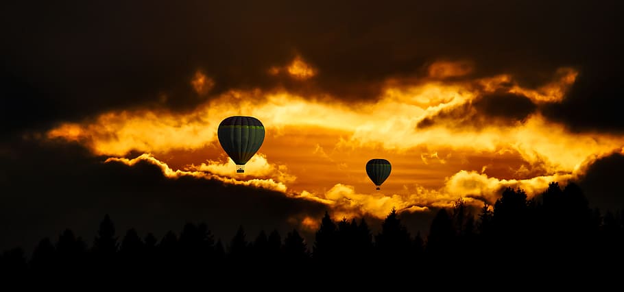 ride, hot, air, balloon, human, activity, fly, thrill, high HD wallpaper