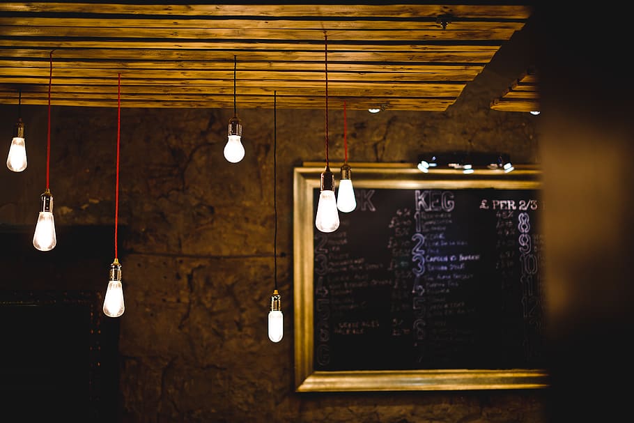 illumination, lights, bulbs, contemporary, modern, design, interior HD wallpaper